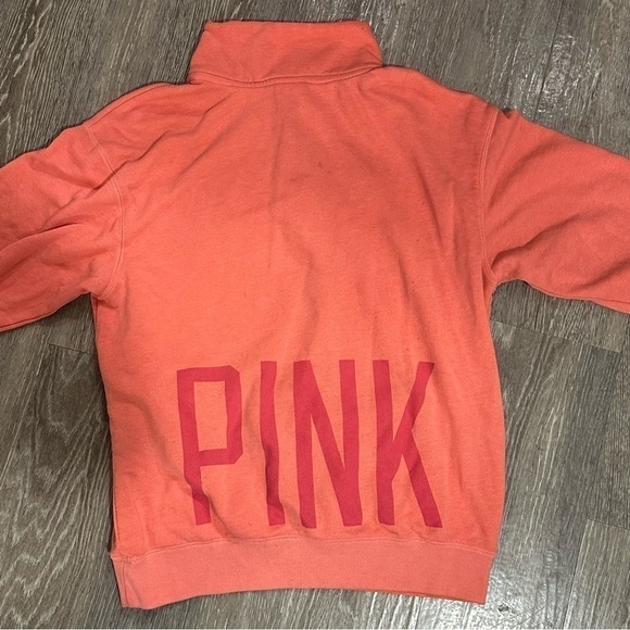 ⭐️PINK quarterzip coral sweatshirt - Picture 4 of 4
